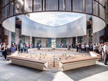 The Atrium of Holy Angels. Image: Supplied
