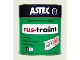Rus-traint rust treatments manufactured by Astec Paints Melbourne