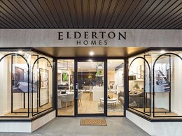 Easyline decorative panels provide texture and interest at Elderton Homes’ Rebuild Studio