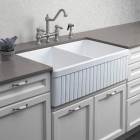 Double And Single Butler Sinks. European Made