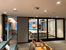 4 operable walls deliver flexible spaces and acoustic separation at Hipages Sydney