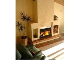 Heatmaster fireplaces available with five sided heat exchanger