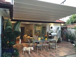 Aalta Papilio retractable roof creates seamless indoor-outdoor experience for Manly family