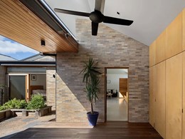 Krause bricks infuse warmth, texture and visual appeal into multigenerational home extension