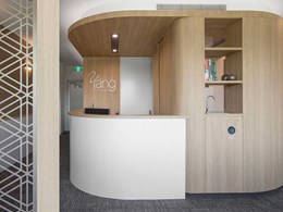 Corian® helps architect achieve curved design aesthetic at boutique plastic surgery 