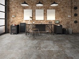 Expona Commercial vinyl tiles showcase the raw beauty of natural materials