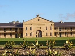 Peel Away 8 system restores Victoria Barracks, revealing brick and sandstone surfaces.