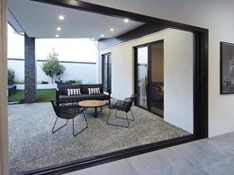 Carinya cavity sliding doors for privacy in open plan living