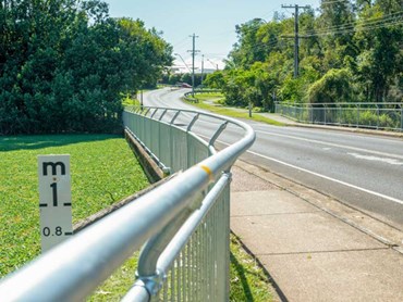 Moddex bikeway barriers ensure safety and compliance on Redland Bay shared path
