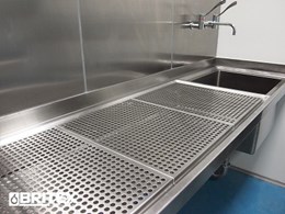 Custom stainless steel fixtures supplied for $40M CSL Behring sterile project