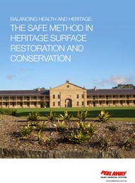 Balancing health and heritage: The safe method in heritage surface restoration and conservation