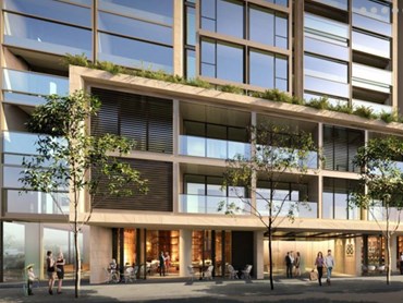 The luxury apartment development at 88 Alfred Street, Milsons Point