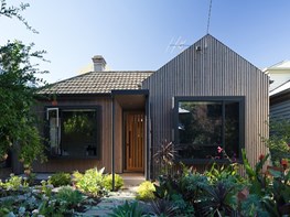 Sustainable timber-clad transformation of Victorian cottage