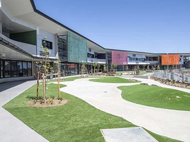 Armidale Secondary College featuring Arcadia facade elements