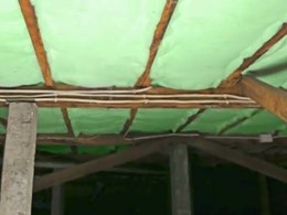 Making insulation fit into extra wide or narrow joists