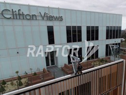 Safety at height ensured with RAPTOR davit systems at Fitzroy North high rise