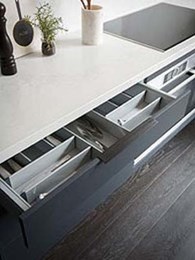 Hettich products showcased in Kitchen Week on The Block 2017