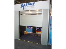 Albany’s RapidRoll 3000 Series automatic rolling doors