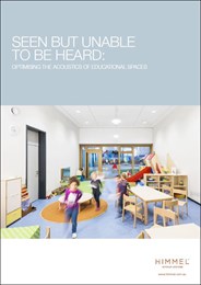 Seen but unable to be heard: Optimising the acoustics of educational spaces