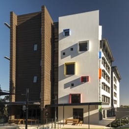 New Western Australia (WA) student housing by Allen Jack+Cottier is two-faced