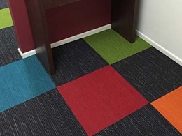 2 new colours join Colour Splash range of carpet tiles