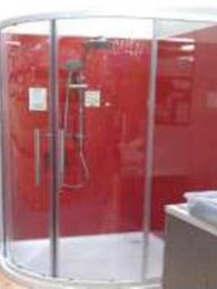 Dream bathrooms created with ISPS Acrylic and Bonethane splashbacks, shower wall panels and CulourTek vanities 