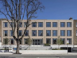 Poesia glass bricks add daylight and visual interest in Eaton House redevelopment