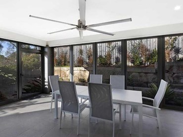 The Terrigal house featuring an Invisi-Gard stainless steel security screen enclosure
