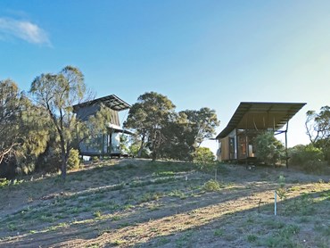 Three prefabricated pods in South Australia (SA) have won high praise from judges at the 2018 Australian Institute of Architects (AIA) South Australian Architecture Awards. Image: Supplied

&nbsp;
