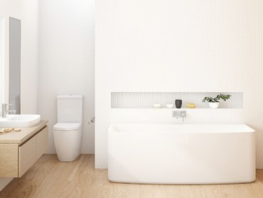 Both style and function are important considerations in bathroom design 