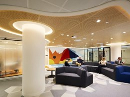 Acoustic panels create compelling look at Children’s Court of Victoria