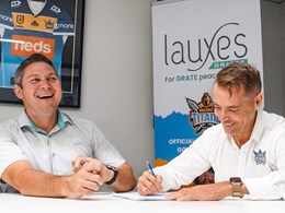 Lauxes Grates takes the brand to the next level with Gold Coast Titans partnership