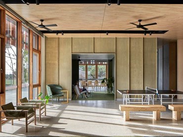 Gillies Hall by Jackson Clements Burrows; Residential Interior. Photography by Peter Clarke