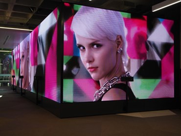 Ci is leading the way in the provision of large format screens in foyers of corporate buildings and hotel lobbies
