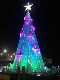 Jands Vista delivers flawless performance at annual Geelong Floating Christmas Tree event