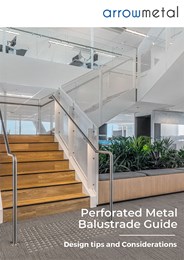 Perforated metal balustrade guide: Design tips and considerations