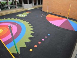 MPS StreetBond coatings recommended for schools to create visual play and exercise spaces