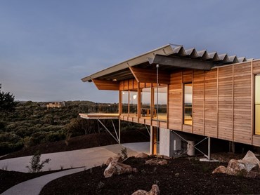 Dune House is designed to engage with its environment
