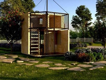 Hartman Homes&rsquo; cubby house design titled Plyground

