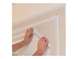 Trim-Tex Decorative L-Beads from Wallboard Tools provide complex yet affordable architectural designs