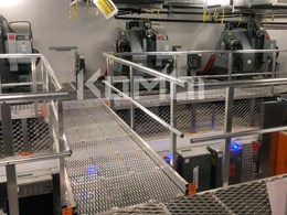 KOMBI access platforms simplify lift maintenance at Melbourne police HQ