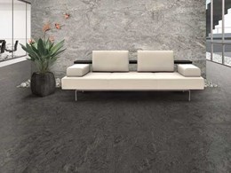 New rubber floor covering balances elegant design with extreme resilience