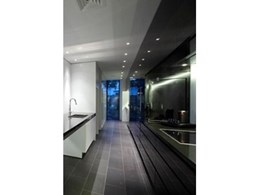 New Eleganz high gloss solid Perspex doors used in architect-designed house