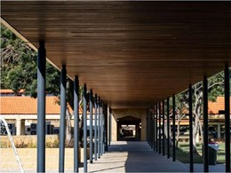 Mortlock’s Spotted Gum systems feature in new Mount Claremont college building