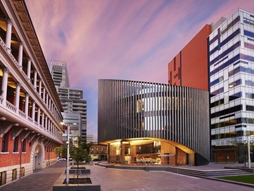 City of Perth Library (WA) by Kerry Hill Architects. Image: ALIA
