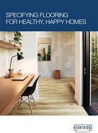 Specifying flooring for healthy, happy homes 