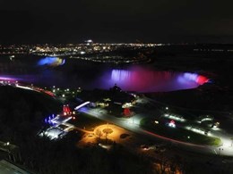 Spectacular LED illumination at Niagara Falls comes alive with Philips Lighting controls 