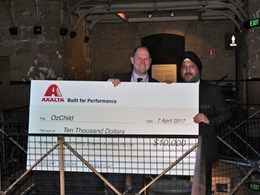 Axalta promotion supports children’s charity OzChild for a brighter future