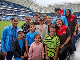 Kennards Hire Foundation treats young football fans to VIP Sydney FC experience