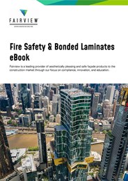 Fire safety & bonded laminates ebook: A deep dive into the history, composition and manufacturing process for external facades.